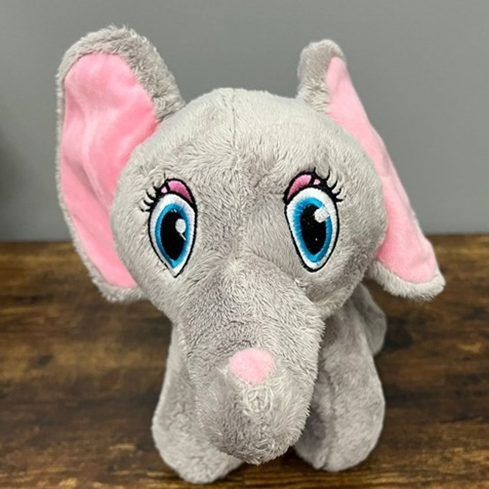 Ringling Bros Greatest Show on Earth Elephant Plush Circus Stuffed Animal Grey